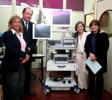 Equipo de video endoscopia